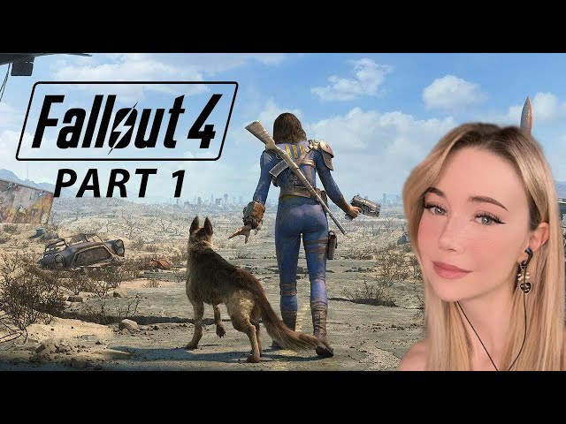 DizzyKitten Plays - Fallout 4: Part 1 (My First Time Ever!)