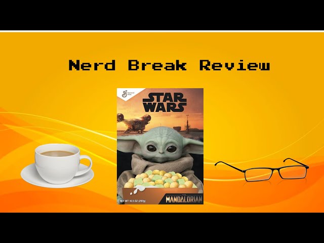 The Mandalorian Cereal Review (Nerd Break Reviews)