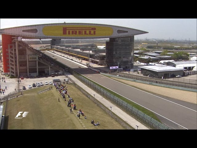Bird's Eye View of the Shanghai International Circuit | Chinese Grand Prix 2016