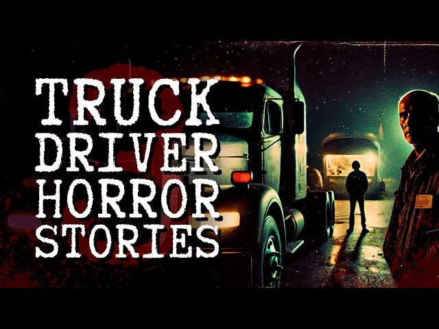 3 Scary TRUE Truck Driver Horror Stories narrated with Rain & Ambience