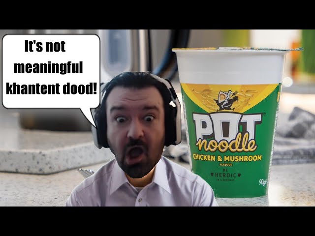 DSP Reacted to My Noodle Parody & It Broke Him (My Response)