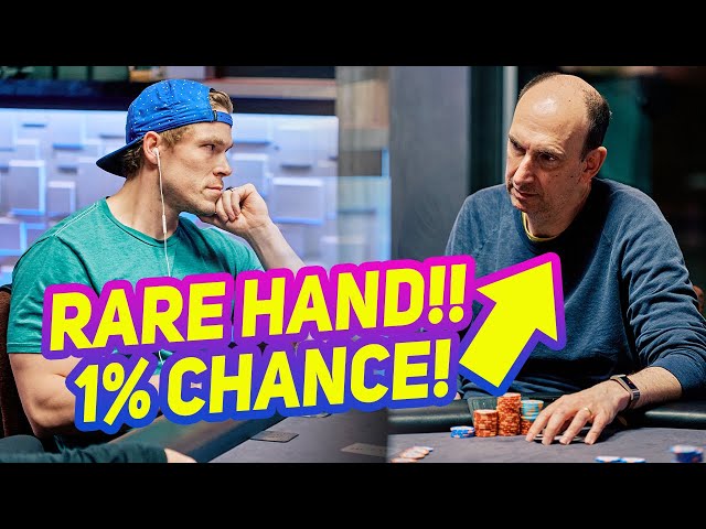 SET OVER SET Crazy Poker Hand Between Erik Seidel vs Alex Foxen