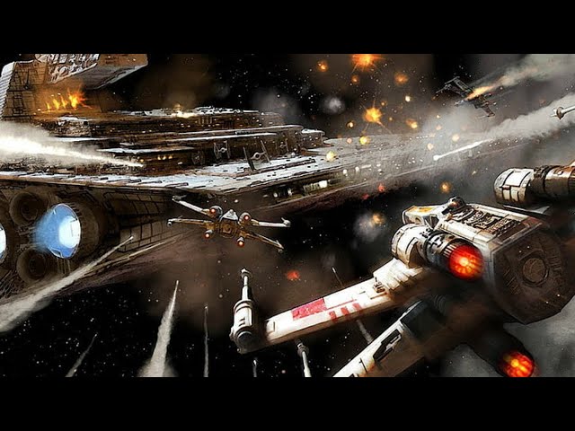 Attacking a Star Destroyer in VR - Star Wars: Squadrons Cinematic Gameplay