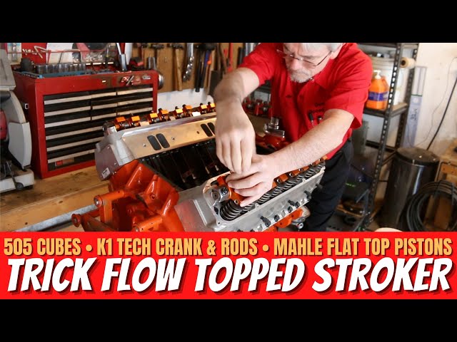600+ Horsepower Trick Flow PowerPort-Topped 500cui Stroker Motor Build