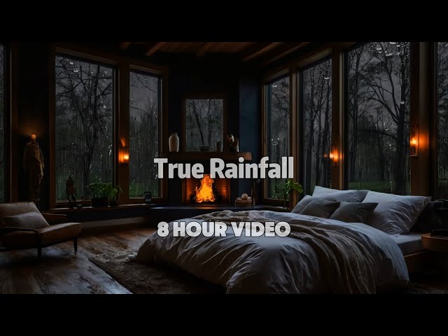 Gentle Rain on Your Windows: Lie Back in Bed and Experience a Deep, Restful Sleep