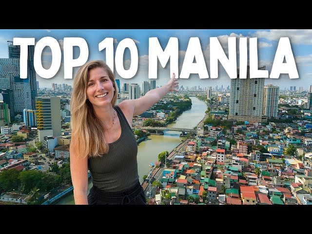 TOP 10 BEST Things to do in MANILA | Manila, Philippines Travel Guide 2024