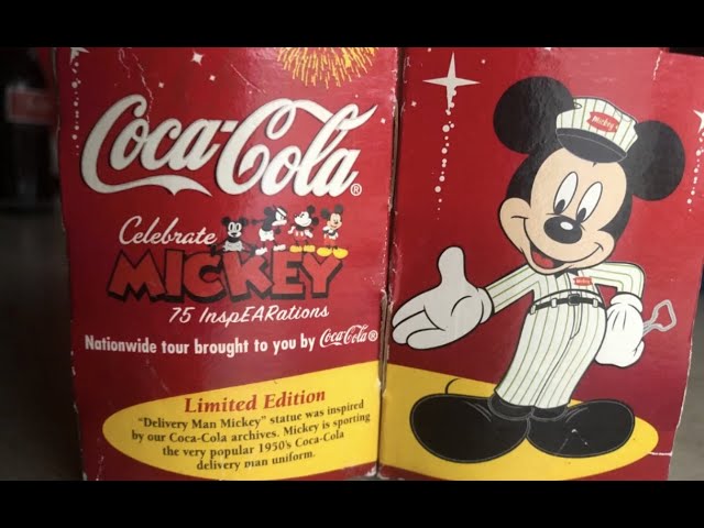 Mickey Celebrates 75 InspEARation coca cola limited edition