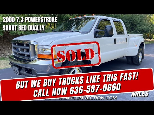 7.3 Powerstroke: 2000 Ford F-350 Short Bed Dually 7.3 Powerstroke with only 23k Miles
