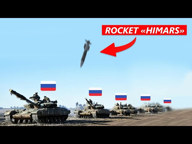WOW!! Huge EXPLOSION of a 5 Russian TANK!! INCREDIBLE FOOTAGE!!