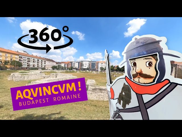 Budapest was Roman ! [360° 4K] 🇭🇺