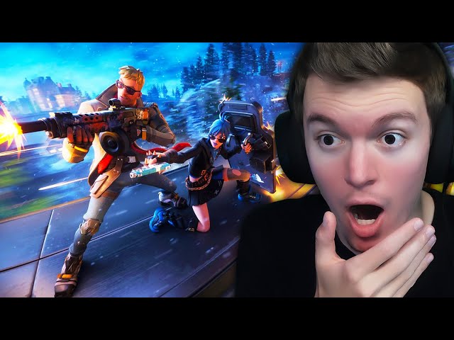 Rocket League Player Tries FORTNITE For The First Time!