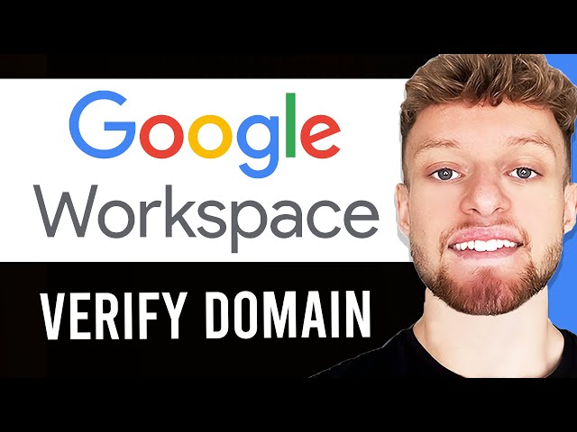 How To Verify Domain in Google Workspace (Step By Step)
