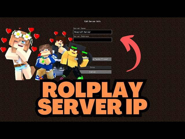 Minecraft Roleplay Server IP Address 2024