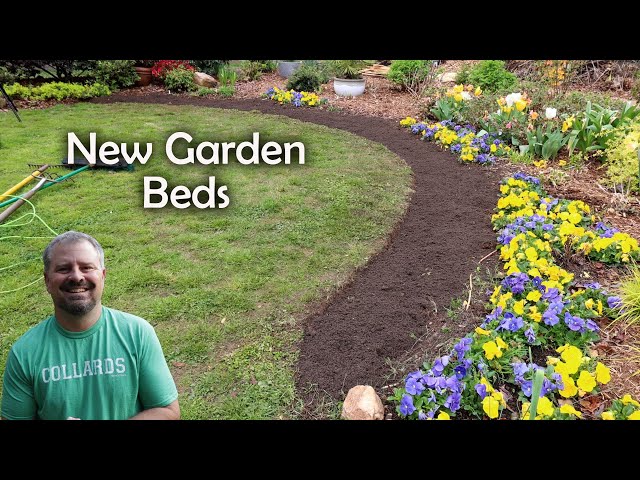 How to Make New Garden Beds - Flowers, Shrubs, Perennials, Trees