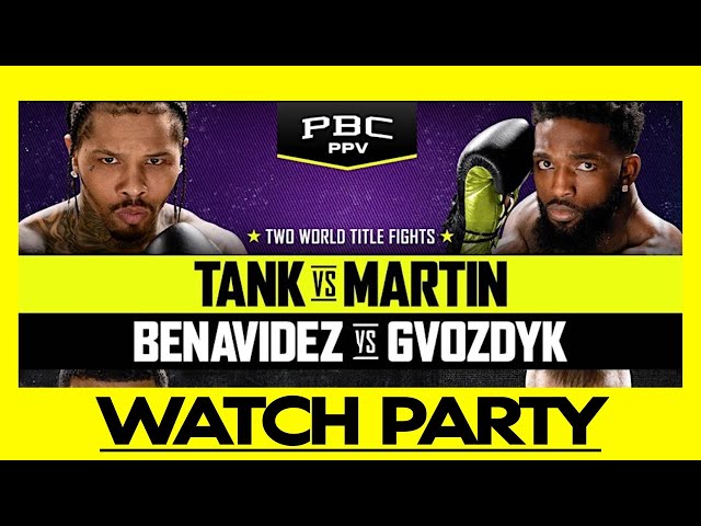 🔴Gervonta Davis vs. Frank Martin | LIVE Watch Party Round by Round Commentary