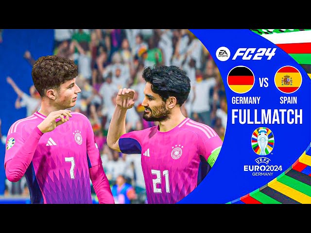 FC24- Germany vs Spain | Full Match |  UEFA Euro Group Stage 2024 | Laptop™ Gameplay [60]