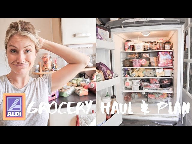 Aldi Grocery Haul and Meal Plan - Healthy Family Food Ideas