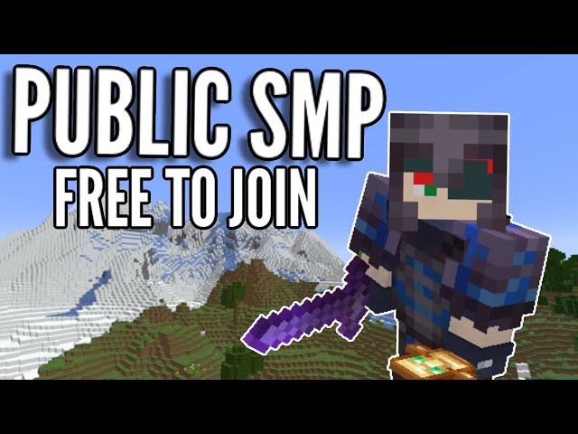 A Public Minecraft SMP (Free to Join)