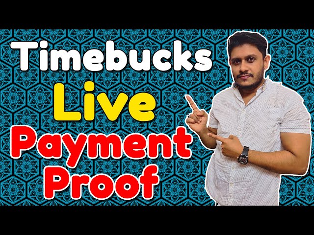 Timebucks Live Payment Proof | Join Now and Earn $1 Free Bonus | Genuine Website