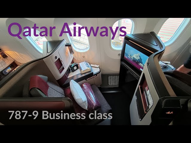 Qatar Airways' second best business class - 787-9 Adient Ascent