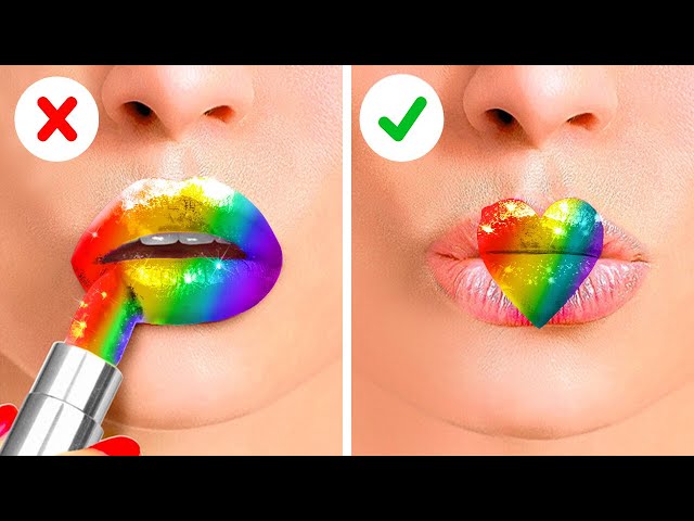 TESTING TIK TOK MAKE UP HACKS || Daily Girly Problems! Funny Situations by 123GO! TRENDS