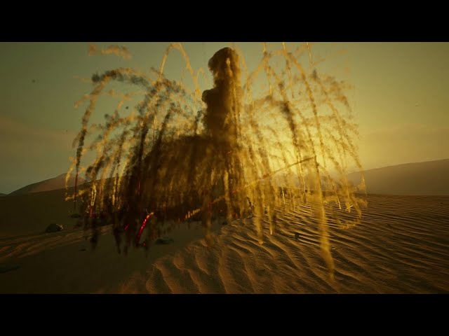 Dune Explosion Simulation