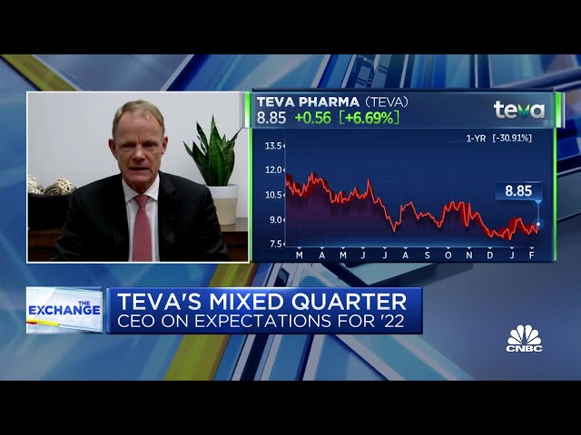 Teva CEO Kåre Schultz discusses company's latest quarter and opioid settlement