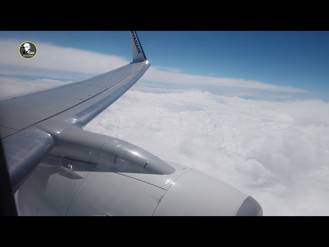 Turbulence from flight Prague Vaclav Havel to London stansted by Ryanair  8 5 2019