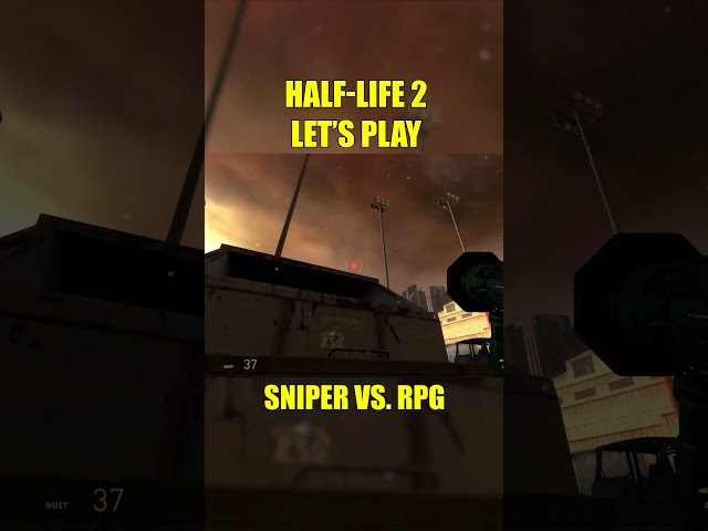 Sniper Vs. RPG | A NOOB plays Half-Life 2: Episode 1 Blind Playthrough