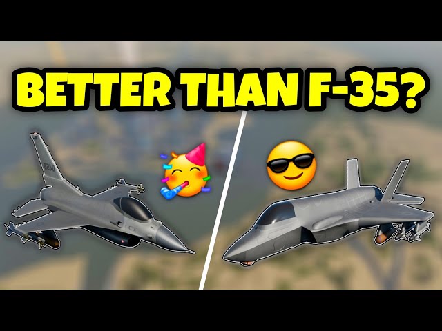 The F-16 Falcon Vs F-35 Lightning! | War Tycoon