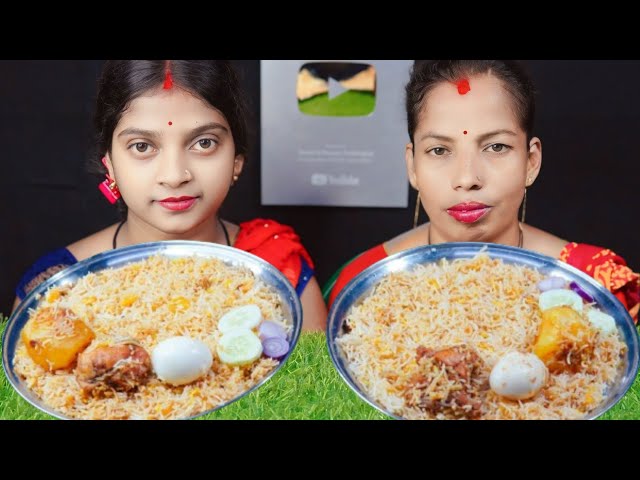 ASMR: EATING BEST CHICKEN DUM BIRYANI WITH RAITA || FOOD EATING SOUNDS || REAL MUKBANG