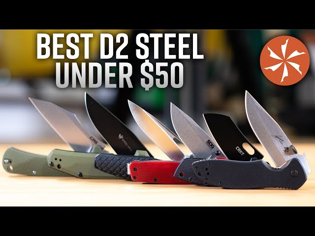 Best D2 Steel Pocket Knives Under $50
