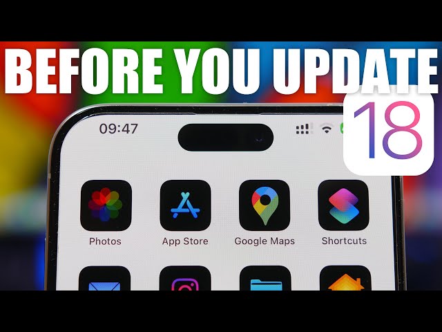 iOS 18 Beta - 8 Things to Know Before You UPDATE !