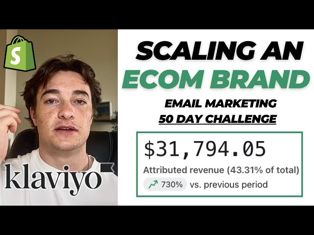 Starting From Nothing: $0 - $31,000 in 47 Days Through Ecommerce Klaviyo Email Marketing