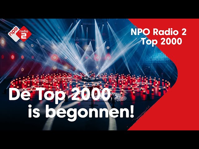 NPO Radio 2 Top 2000 (2020) spectaculair geopend door Bart Arens | NPO Radio 2
