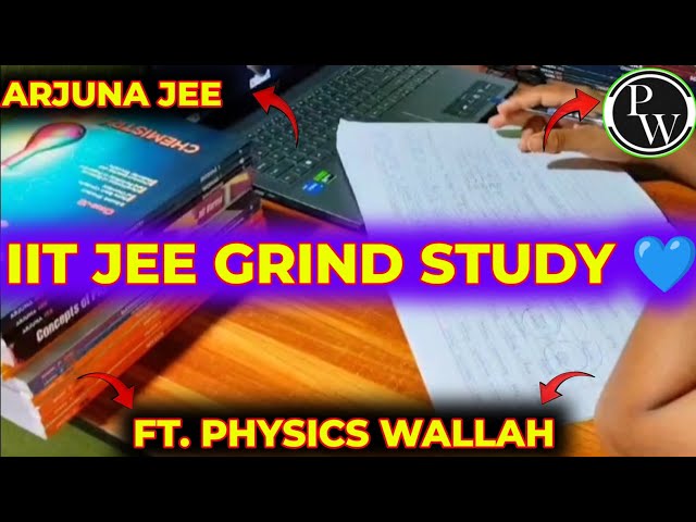 My honest Day Grinding routine as a JEE 2026 ASPIRANT 🔥FT ARJUNA JEE PW || #study #pw #jee
