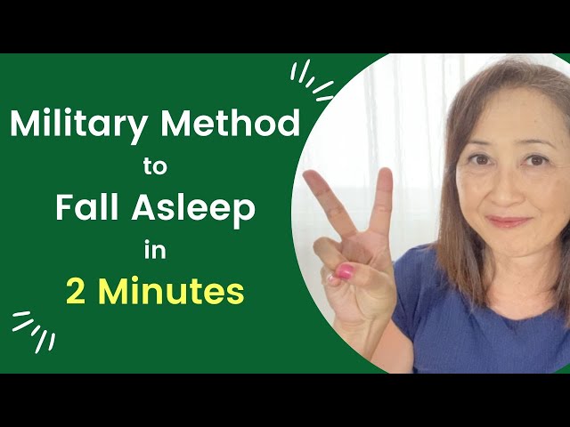 Military Method (or Yoga Nidra) to Fall Asleep in 2 Minutes