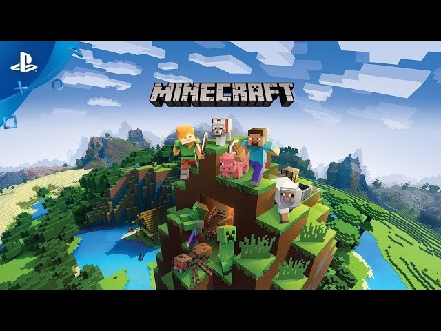 Minecraft PS5 edition Full gameplay Part 1 DIED BY WARDEN #minecraft #ps5 #games #gameplay