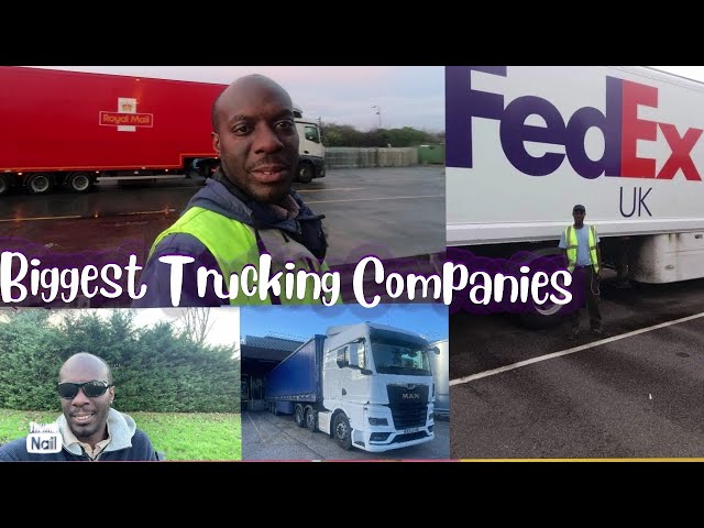 Top 50 Biggest Trucking Companies in the UK
