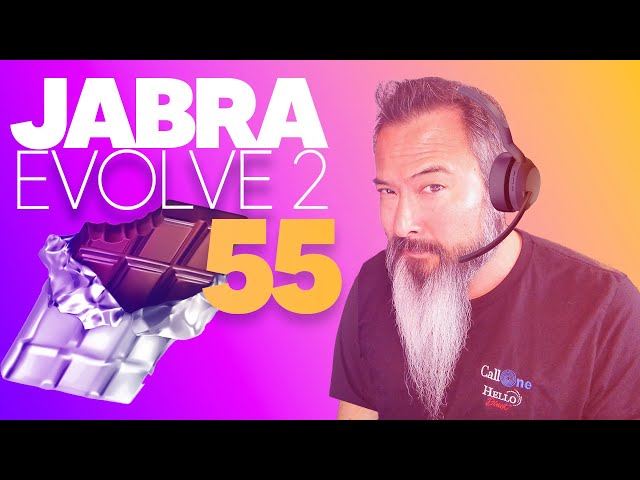 Jabra Evolve2 55 Mic vs Snack Wrapper Rustling