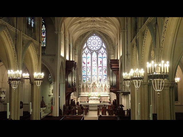 Bach at Noon from Grace Church in New York, Friday April 12, 2024