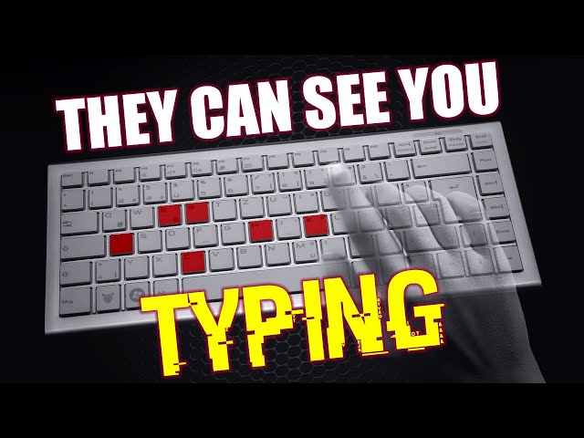 Hackers can see you typing! - Experts Learn To See What You're Typing During Video Calls! #Shorts