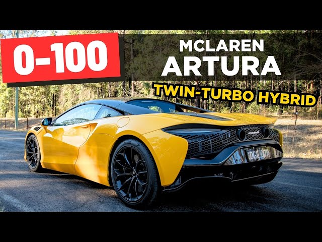 2023 McLaren Artura review: 0-100, 1/4 mile, 0-200 & engine sound