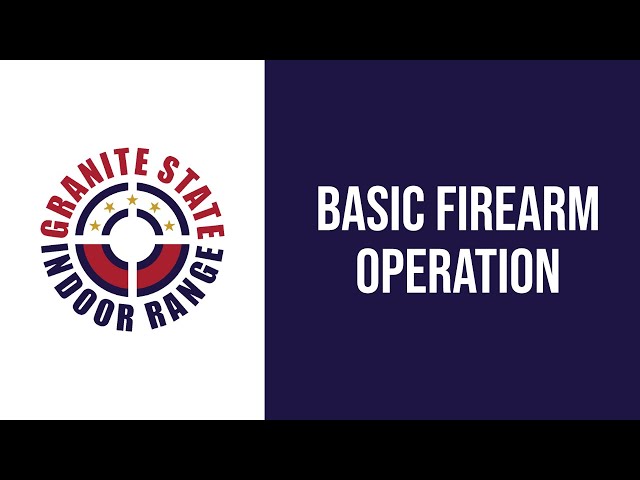 Basic Firearm Operation