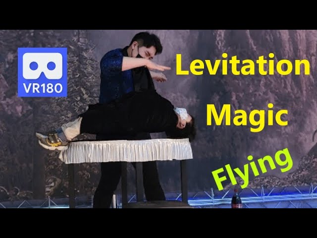 3D 180VR 4K a Child is flying 😜 Levitation Magic
