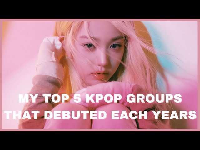 My top 5 KPOP GROUPS that debuted EACH YEARS (2018-2023) °channel 2nd anniversary special°