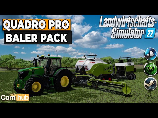 LS22 Mods - Quadro Pro Baler Pack - LS22 Modvorstellung