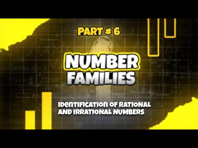 Introduction to rational and irrational numbers | Part # 6 | IGCSE / O'LEVEL | 0580 | 4024