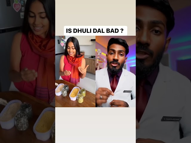 Which Dal Should you consume ? | Dt.Bhawesh and @TejasTeaches  | #satvicmovement #ayurveda #shorts