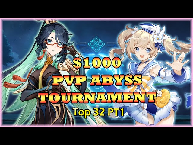 [4.5] Genshin PvP Abyss Tournament Top 32 PT. 1